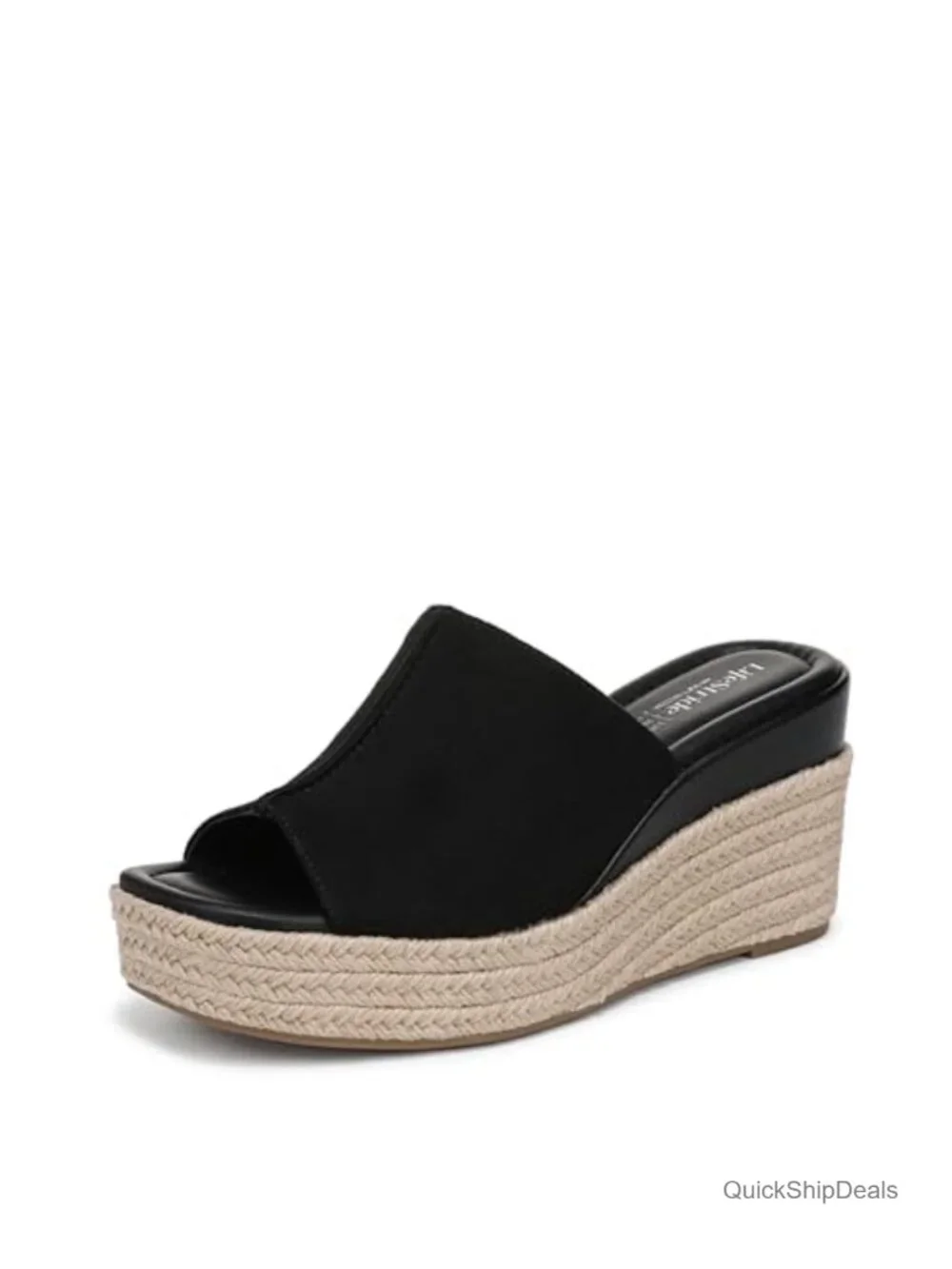 Espadrille Wedge Sandals with Soft System Comfort Technology - Slip-On Platform